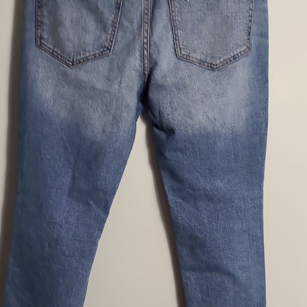 MADEWELL The perfect Vintage High Rise Straight Leg Distressed Size 26P - Picture 15 of 16